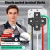 HBL9450A Straight Blade Device Receptacle, 50 Amp Car Charger Receptacle,