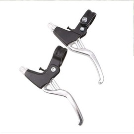 VOANZO Bicycle Handle Brake Lever Universal Hand Brake Lever Brake for Mountain Bike Bicycle (Silver)