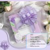 FQTANJU 5PCS 6" Large Pull Bows Light Purple for Gift