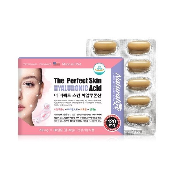 Naturalize The Perfect Skin Hyaluronic Acid 6 boxes, 12 months supply / 네추럴라이즈 더 퍼펙트 스킨 히알루론산 6박스 12개월분