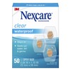 Nexcare™ Clear Waterproof Bandages, Spot Size, 50/Pack, 150 Count