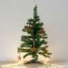 Harbour Housewares Artificial Christmas Tree - 58cm / 2ft -