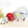 DUOLEIMI Frame Stand Dish Stand, Wooden Display Stand, Picture Frame,