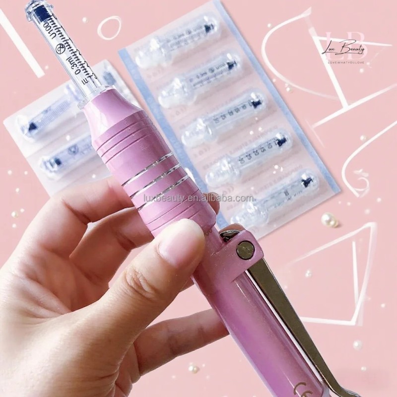 Baby Pink Dermal Filler PenColor: Pink, Size: 17×23+4