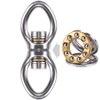 Dolibest Swing Swivel with 2 Bearing,Safest Rotational Device Hanging Accessory