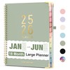 Forvencer Daily Planner 2025-2026, 18 Month Academic Planner, 8.5" x