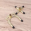 GANAZONO 2Pcs Snooker Billiards Racks with Antler Design Cross Holders