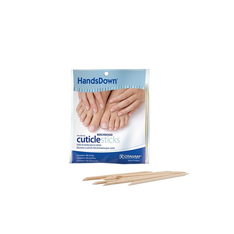 Graham Handsdown Birchwood Cuticle Sticks, 4 Inch