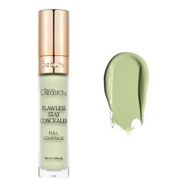 Tonos De Corrector Beauty Creations Flawless Alta Cobertura Tono Verde