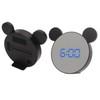 Mirror Alarm Clock 2 Level Brightness Adjustment Ear Design LED