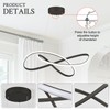Sparklelf Modern Chandelier Black D20in LED Pendant Light Fixtures for