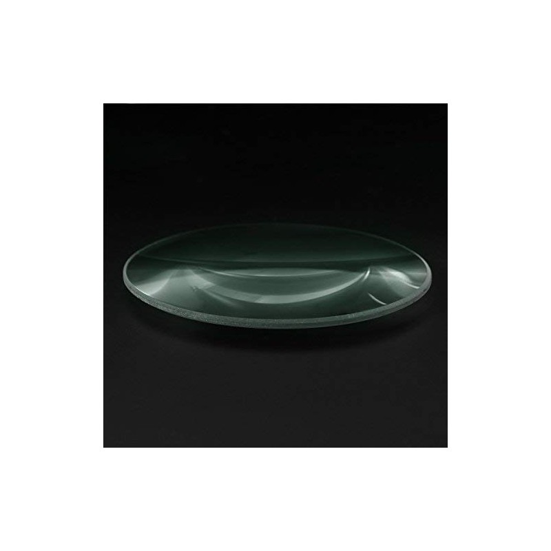 Ueetek Convex Lens, Diameter 10 300 mm Focal Length Glass