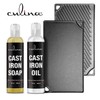 Cast-Iron Cleanser Kosher OU certified 8 oz Bundled with Cast-Iron