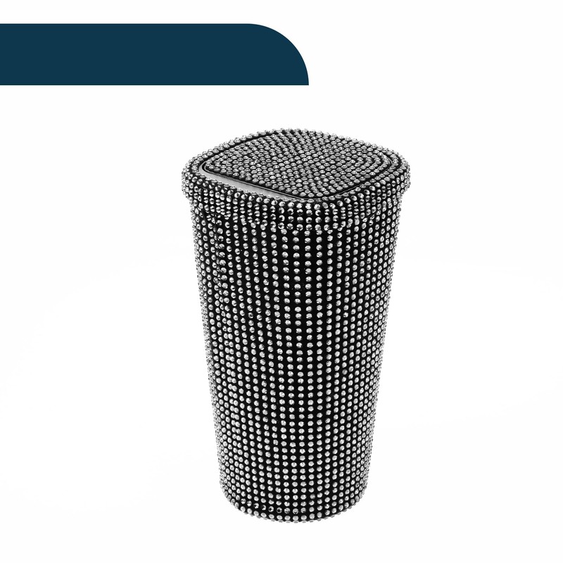 TUCKBOLD Auto Car Trash Can Durable Front Seats Trash Bin