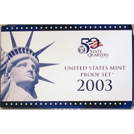 2003 S Proof Set in Original US Government Packaging