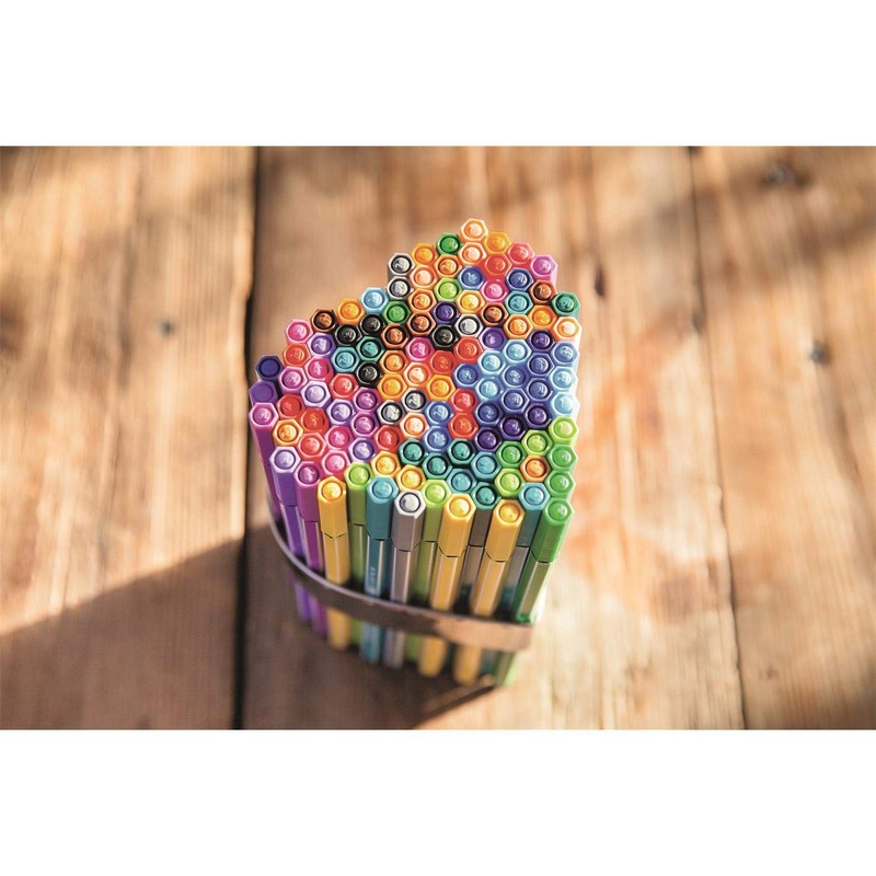 Stabilo Set of 5 Felt Tip Pens Drawing Pen 68