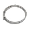 X AUTOHAUX AN4 1/4" 1 Meter Universal Braided PTFE Stainless Steel for E85 Car Oil Fuel Gas Line Hose
