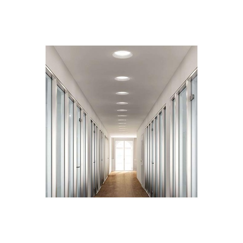 LED recessed ceiling light, 6 W, neutral white (~ 4500
