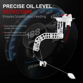 OVANOH 25060-4S426 Fuel Level Sending Unit Compatible for Nissan Frontier Xterra 3.3L 1999-2004 Tank Gauge Fuel Sender