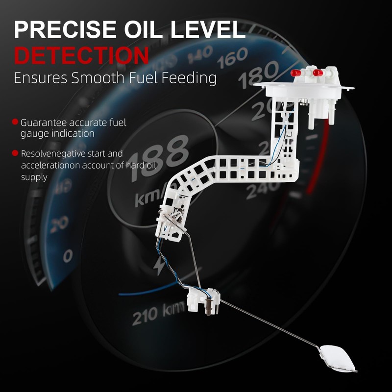 OVANOH 25060-4S426 Fuel Level Sending Unit Compatible for Nissan Frontier