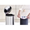 Brabantia Pedal Bin newIcon with Plastic Inner Bucket, 12 L,