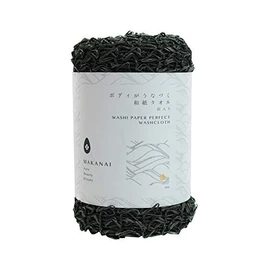 Makanai Body Ga Unazuku Washi Towel (Charcoal) 1 Piece