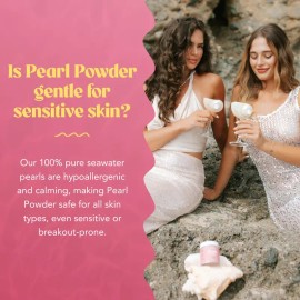 Pearl Powder Supplement – Fine Milled Beauty Powder for Skin Care & Daily Use, Natural Mineral Source, Versatile Cosmetic & Dietary Powder