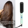 Negative Ion Hair Straightener Styling Comb Adjustable Even Heating Straightening