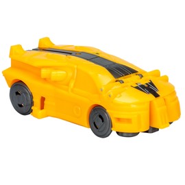 Transformers One Cog Changer Bumblebee (B-127) 4-Inch Robot Action Figure, Interactive Toys for Boys and Girls Ages 6 and Up
