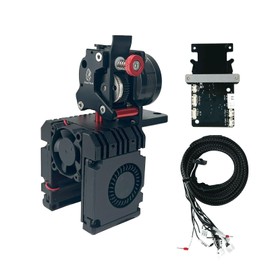 Dedicated for Linear Rail High Flow Integrated All Metal Direct Drive Extruder Hotend Set with One-Piece Integrated Nozzle Upgrade for Ender 3/V2//pro/neo/S1 3D Printer