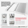 MYshade Custom Cordless Skylight Shades,100% Blackout Cellular Honeycomb Blinds for