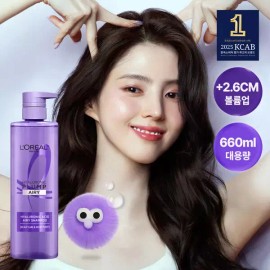 L'Oreal [로레알파리] 히알루로닉 플럼프 에어리 샴푸 660ml (대용량) L'Oreal Paris Hyaluronic Plumf Airy Shampoo 660ml (Large Capacity)
