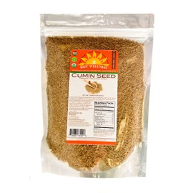 Whole Cumin Seed, Organic, USDA (1 Pound), Best Tasting, Flavorful Cumin or Jeera seeds from Buy Wellness Organics