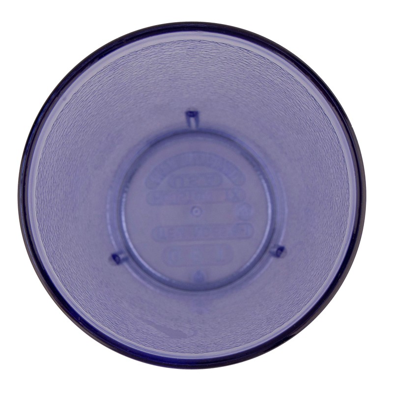 Blue 16 oz. Plastic Tumblers, Break Resistant, by GET 6616-1-BL-EC