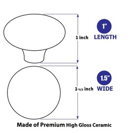 Gotham Decor Classic Teddy Bear H Cabinet Knob/Round Knob/Drawer Pulls for Nursery Room/Teddy Bear Drawer Knob