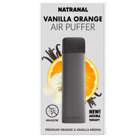 Natranal Flavored Oxygen Puffer:  Oral Fixation Relief | Vanilla Orange, Natural