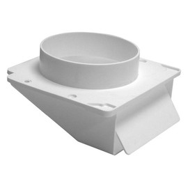 Lambro Industries 143WP Lambro"dustries"dustries Plastic Under Eave Vent, 4In, White