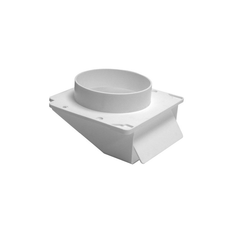 Lambro Industries 143WP Lambro"dustries"dustries Plastic Under Eave Vent, 4In, White