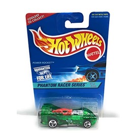 Hot Wheels Phantom Racer Series #1 Power Rocket Green Unpainted Base #529 Mint 1:64 Scale