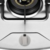 Bruafsir Stoves Cooker Knobs,Oven Knob 6pcs,Zinc alloy 6mm Universal Silver