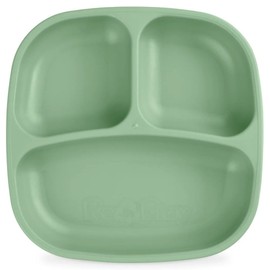 Re-Play Divided Plate Single, Sage