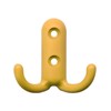 Fuxxer® Coat Hooks Double Hooks Iron Hooks Coloured Set of