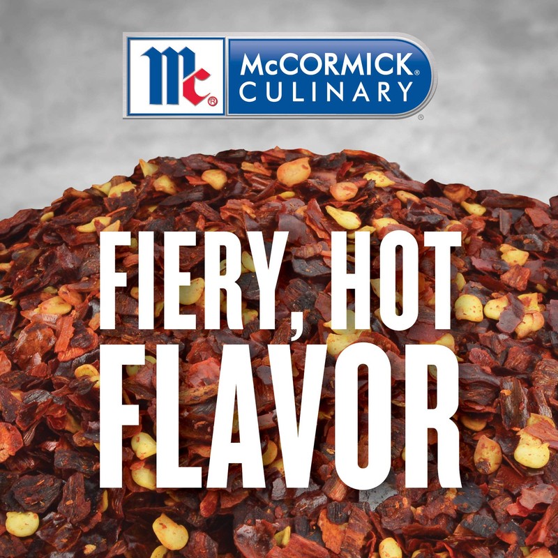 McCormick Culinary Crushed Red Pepper, 3.25 lb - One 3.25