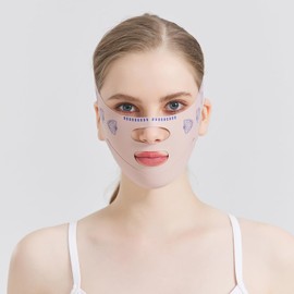 小顔マスク 小顔ベルト フェイスバンド リフトアップマスク 小顔矯正 顔痩せグッズ 二重あご解消グッズ リフトアップテープ 通気性 調節可能 男女兼用