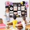 Pajean 62 Pcs Wildflower Classroom Bulletin Board Decorations with 3D