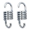 Markeny 2PCS Hammock Spring，Markeny Hardened Galvanized Steel Extension Spring Coil