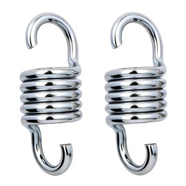 Markeny 2PCS Hammock Spring，Markeny Hardened Galvanized Steel Extension Spring Coil 600lb Support for Hanging Hammock Chairs
