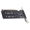 Expansion Card PCI Express 3.0 X16 to M.2 NVME SSD