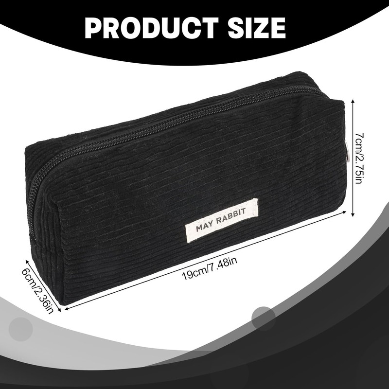 NECXON Large Capacity Elegant Pencil Case for Stationery & Cosmetics