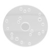 Universal Router Plate Kit Acrylic Baseplate for Bosch 6 1/2in